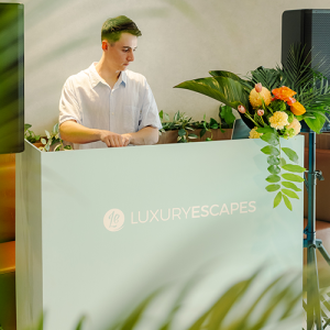 Branded DJ Booth Customisable Booth Event