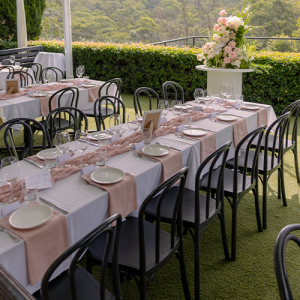 Pink napkins