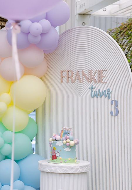 Ripple arch backdrop ripple event styling