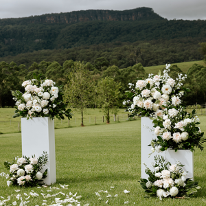 square plinths